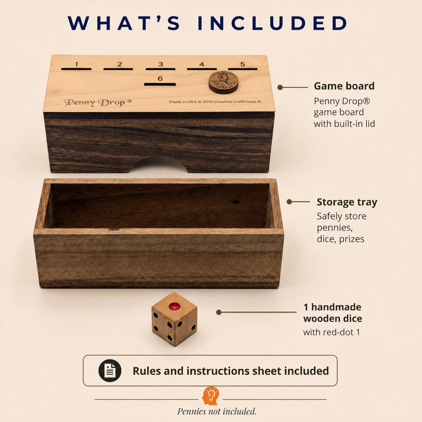 Creative Crafthouse Penny Drop Game: A Timeless Family Favorite