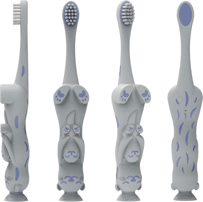 Dr.-Brown's-Trainingszahnbürste-für-Babys-und-Kleinkinder,-weich-für-die-ersten-Zähne,-Giraffe,-BPA-frei,-0-3-Jahre
