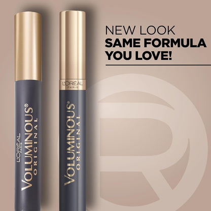 L'Oréal Paris Voluminous Original Mascara, Wimpern tuschen für Volumen und Trennung, nicht verklumpende Formel für weiche und geschmeidige Wimpern, Blackest Black 8,5ml