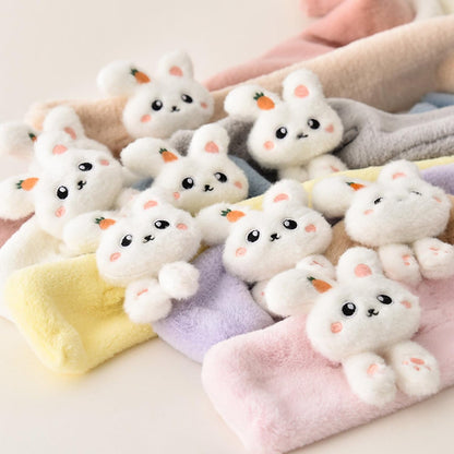 Winter Kinder Teens Cartoon Schal Flauschig Warm Weich Plüschschals Mädchen Jungen Verdicken Baby Outdoor Gehen Schal