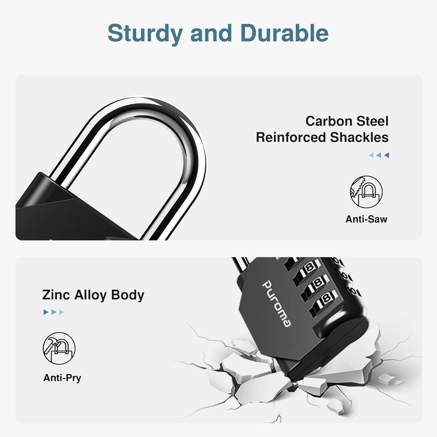 Puroma 2 Pack Combination Lock Review: Secure Your Gear with Ease