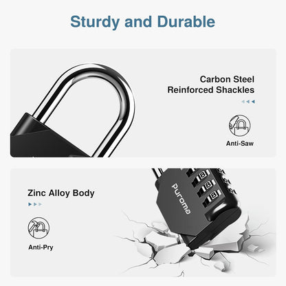 Puroma 2 Pack Combination Lock Review: Secure Your Gear with Ease