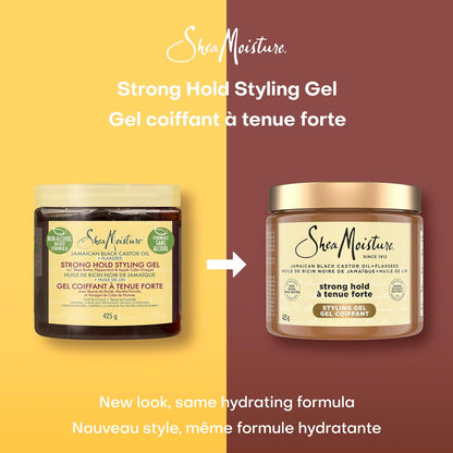 SheaMoisture Jamaican Black Castor Oil Stärke & Aufbau für strapaziertes oder chemisch behandeltes Haar Leave-In Conditioner tierversuchsfreie Haarpflege 340ml