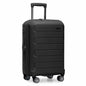 Traveler's Choice Pagosa Hardshell Expandable Luggage with Spinner Wheels, Slate Blue, 3-Piece Set (22/27/30)