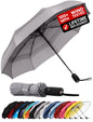 Repel Windproof Travel Umbrella - Compact & Withstands Winds up to 100MPH , Strongest Premium Auto Folding Umbrella for Rain and Sun - Durable, Light & Portable for Women & Men , Fits Backpack & Cars