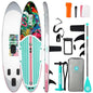 Niphean Inflatable Stand Up Paddle Board with SUP Accessories, Anti-Slip EVA Deck, 10’6’’ Inflatable Paddle Boards for Adults & Youth of All Skill Levels