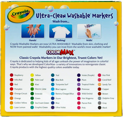 Crayola Ultra Clean Washable Markers: A Game-Changer for Kids' Art Projects