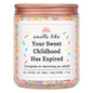Homsolver 40th Birthday Gifts for Women Ideas, Decorations Gifts for 40 Year Old Woman, 40th Birthday Candles - Limited Edition 1986 Handmade (Vanilla Birthday Cake Scent with Sprinkles)