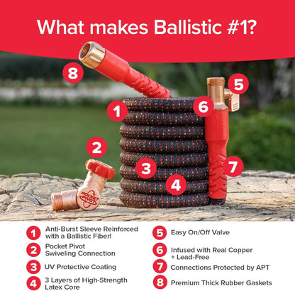 Pocket Hose Ballistic 50 FT: A Game-Changer for Your Watering Needs