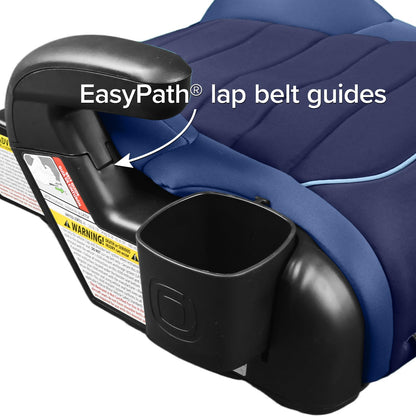 Diono Connect3 RXT Backless Booster, Slim Fit 3-Across in Many Mid-Sized Sedans and SUVs, for Children from 40-120 lbs., Lightweight with Latch connectors