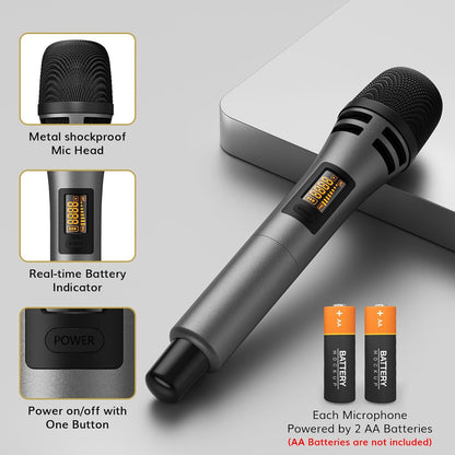 TONOR Wireless Microphones System - A Game-Changer for Karaoke and Events