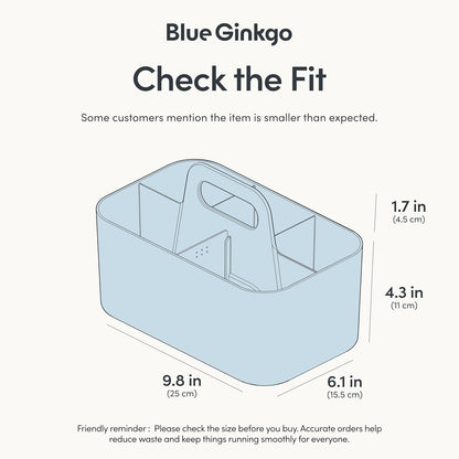 BLUE GINKGO Stackable Organizer Caddy Review: A Game-Changer for Clutter-Free Spaces