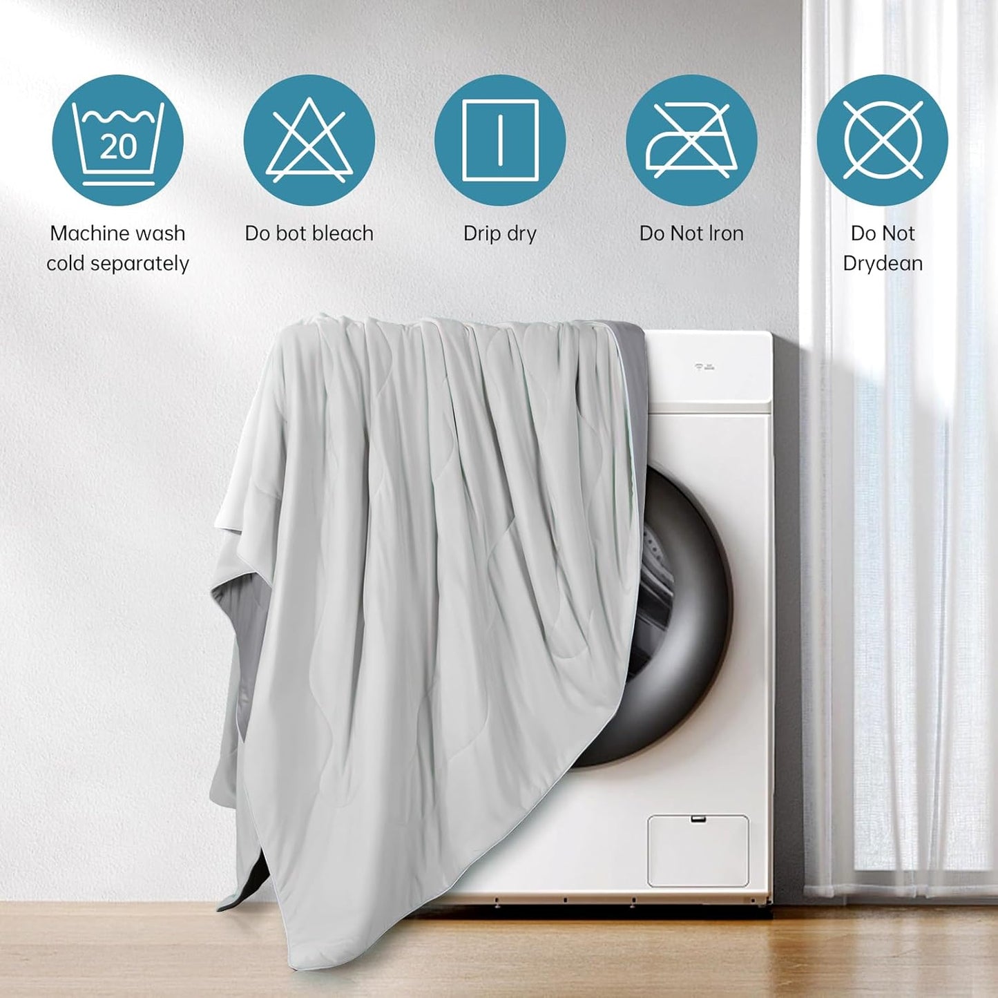 EASELAND Cooling Comforter Queen Review: Beat the Heat with Cloud-CHILL TECH