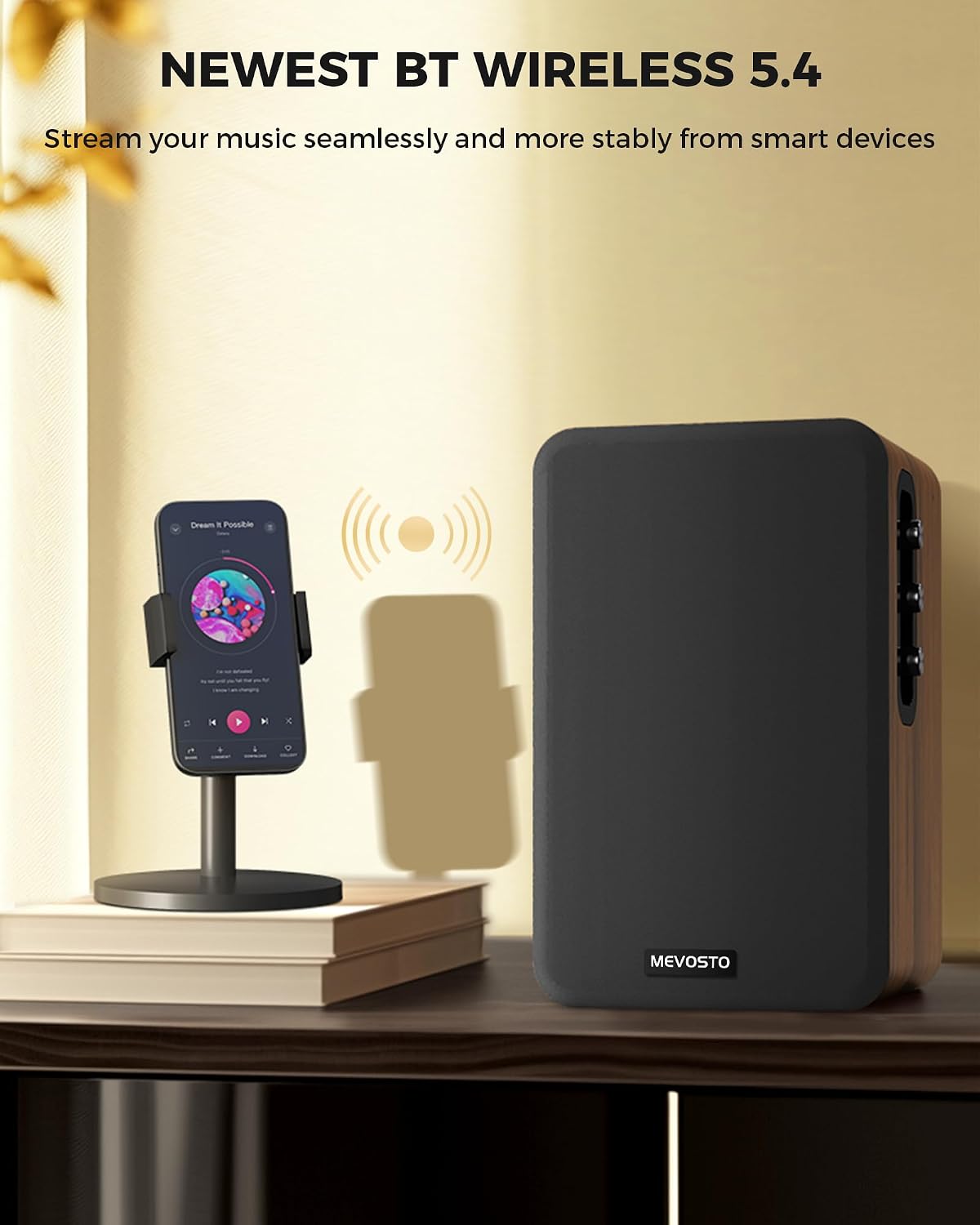Upgrade Your Sound: MEVOSTO Active Bookshelf Speakers Review