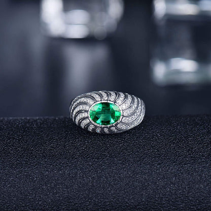Wedding Rings for Womens, White Gold Ring Womens 0.8 ct Emerald Diamond Jewelry Rings Wedding Bands (White Gold)