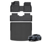 GINOWY-Floor Mats for Toyota 4Runner 1996-2002,1st+2nd Row,TPE All Weather Car Mats Custom Fit Rubber Floor Liners Car Accessories for Toyota 4Runner
