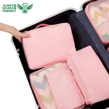 BAGAIL 8er Set Packwürfel Gepäckorganizer für Reisezubehör