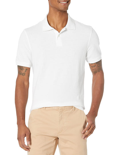 Amazon Essentials Mens Slim-Fit Cotton Pique Polo Shirt