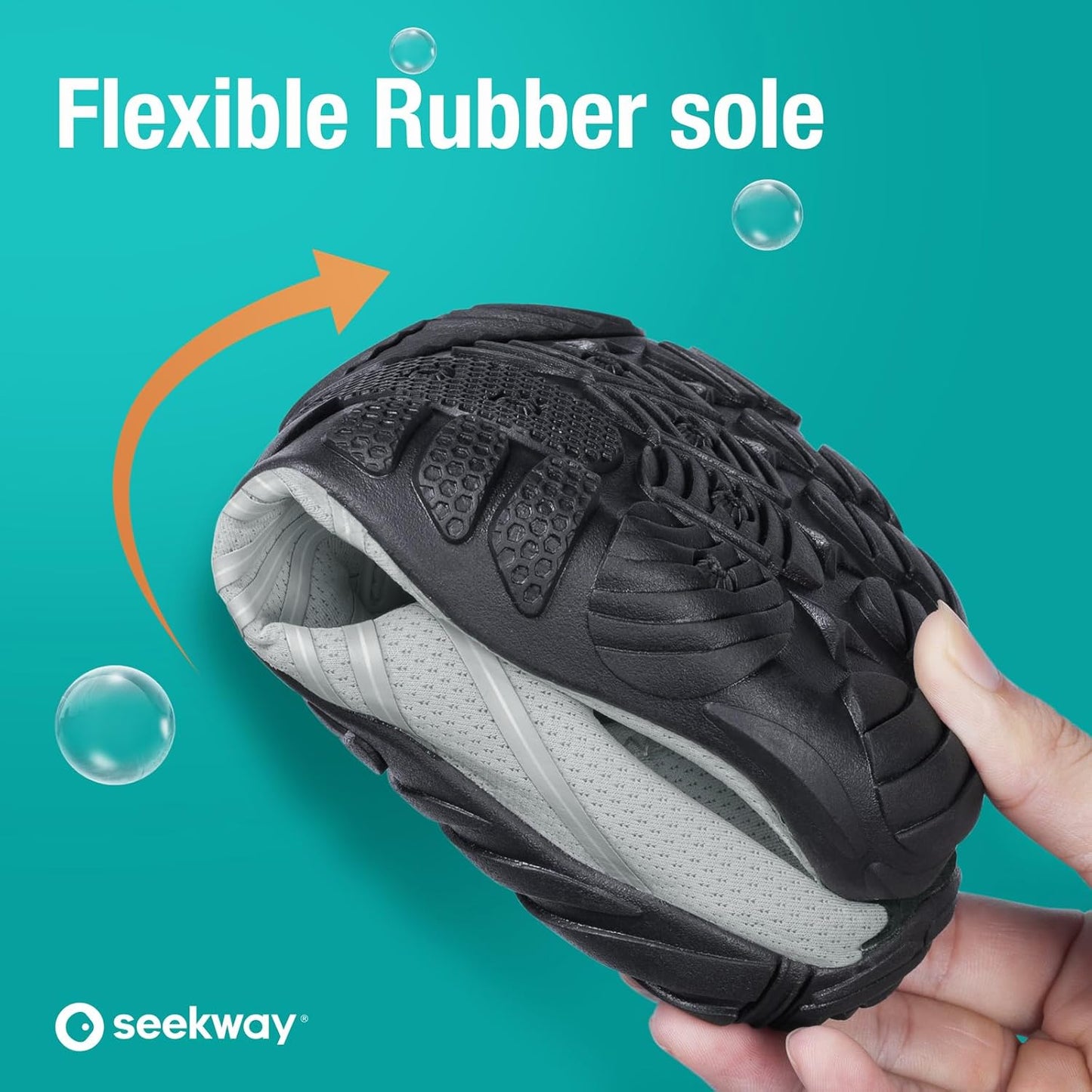 SEEKWAY Wasserschuhe Herren Damen Erwachsene Quick-Dry Badeschuhe Barfußschuhe für Strand Schwimmen Fluss Pool See Wandern Kajak Surfen