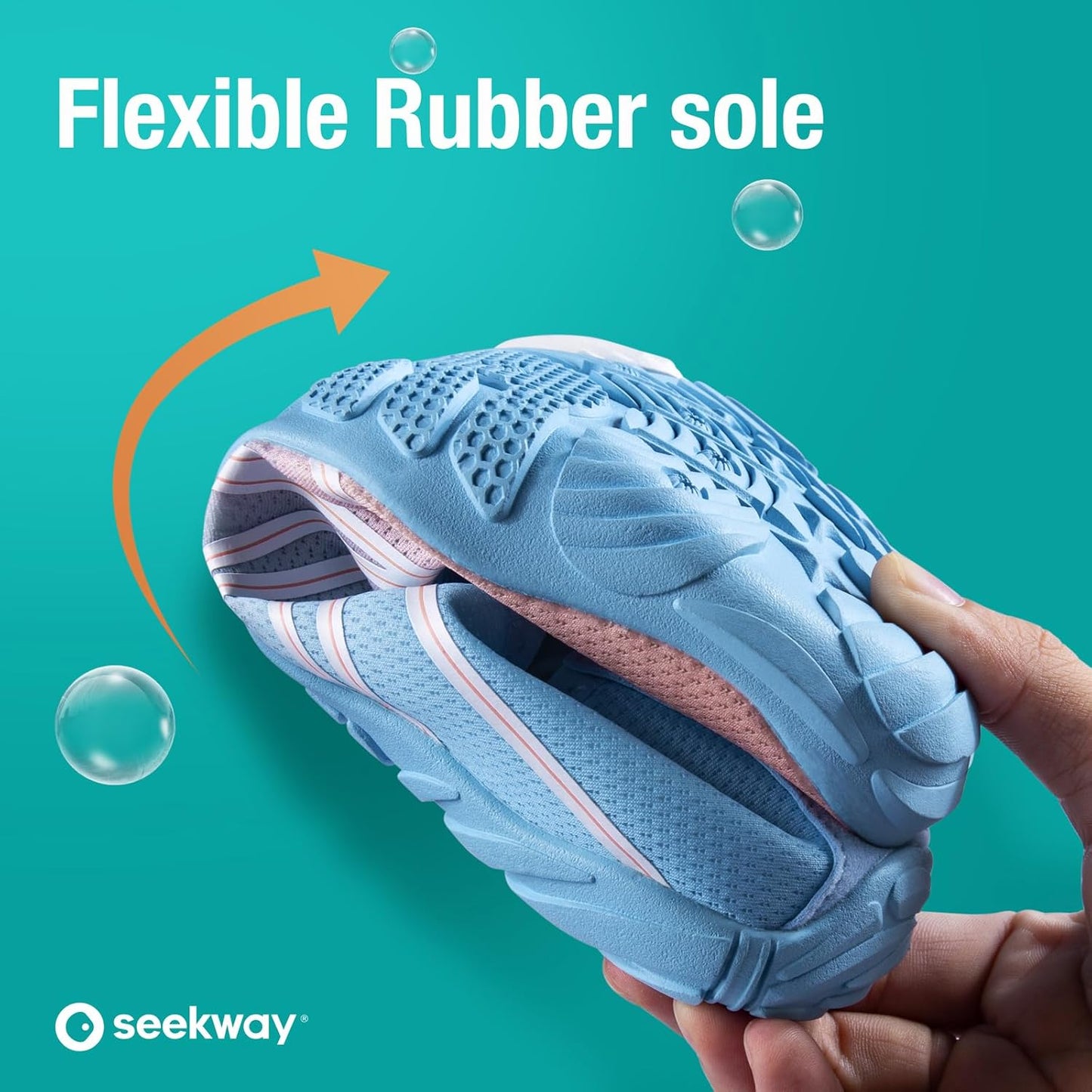 SEEKWAY Wasserschuhe Herren Damen Erwachsene Quick-Dry Badeschuhe Barfußschuhe für Strand Schwimmen Fluss Pool See Wandern Kajak Surfen