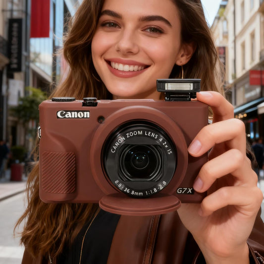 Protect Your Canon G7X Mark III with Style: Frevyve's Soft Silicone Case