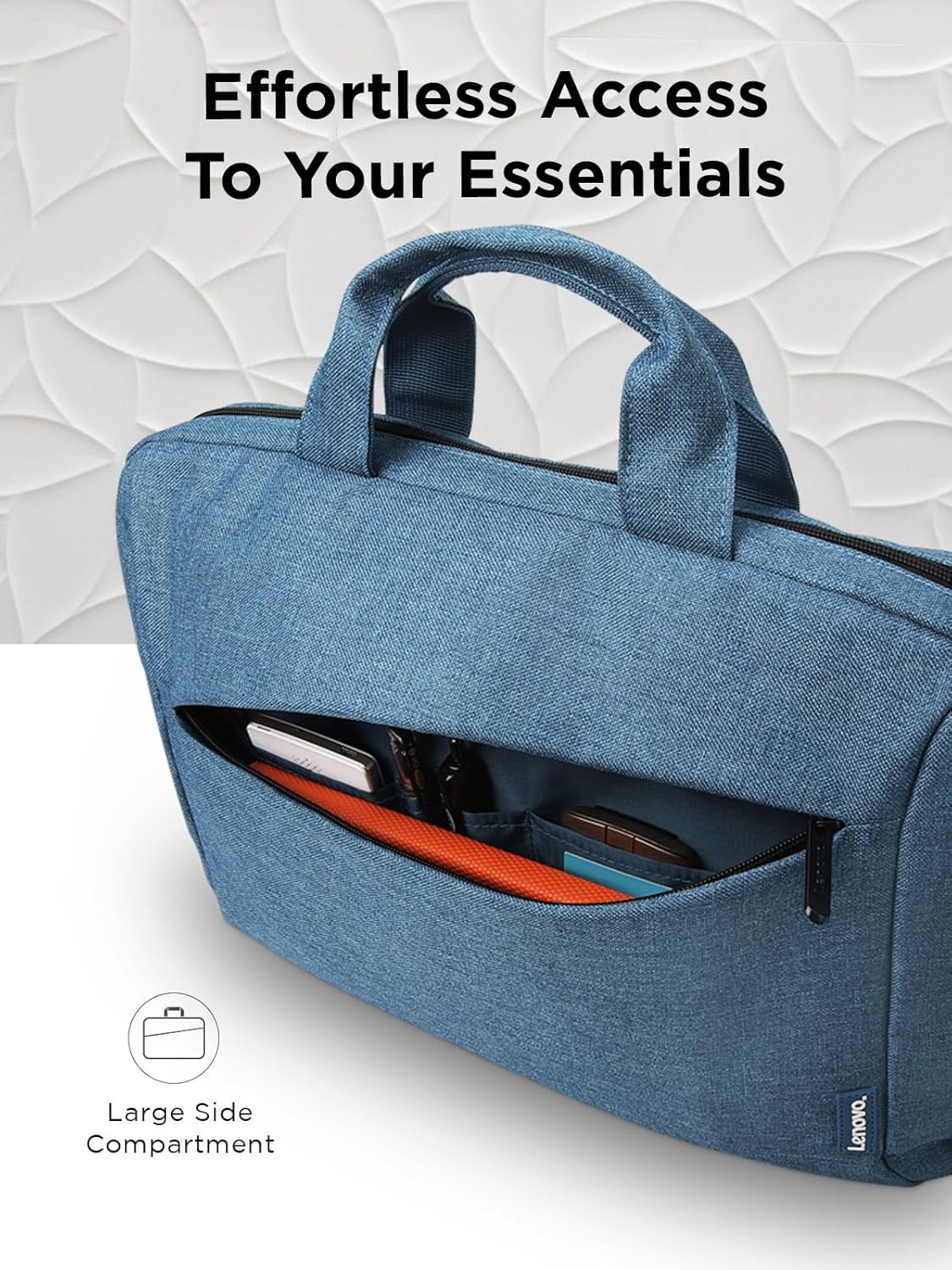 Lenovo Laptop-Tragetasche T210, Notebooktasche für 15,6-Zoll-Laptop/Tablet, elegantes Design und wasserabweisendes Material, GX40Q17229