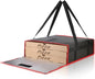 20" x 20" x 6"1Black/Red