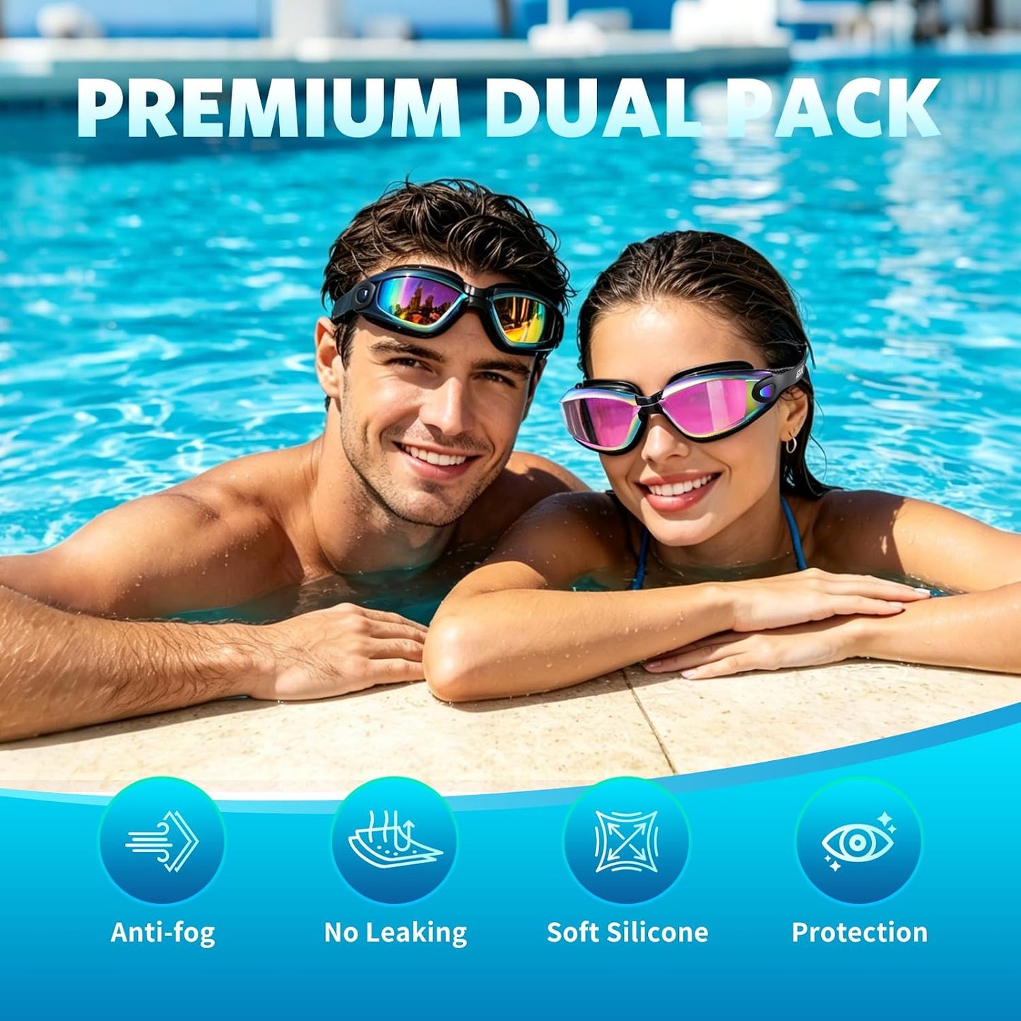 Aegend Swim Goggles 2-Pack Review: Top-Notch Performance for Less