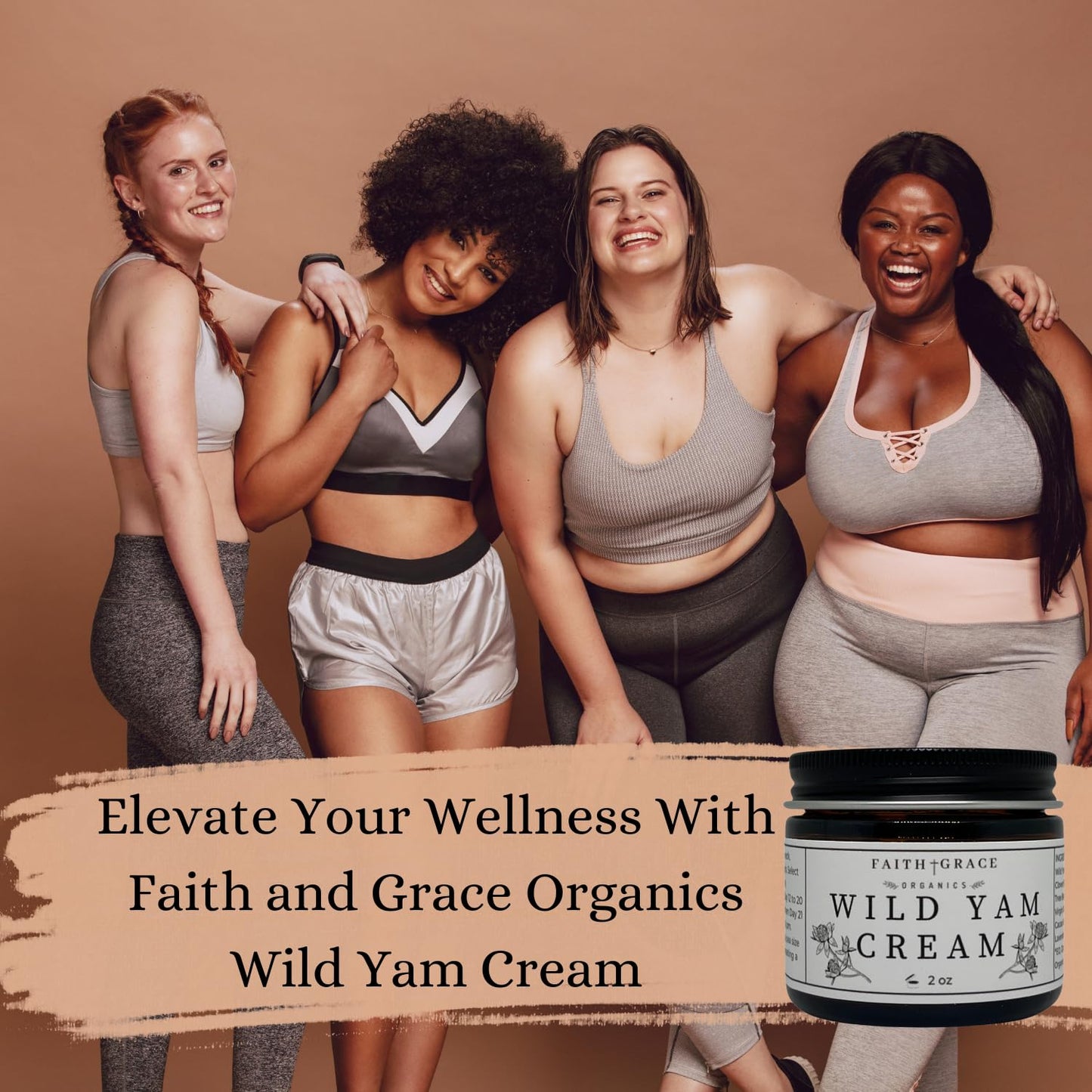 Faith and Grace Organics Wild Yam Cream: A Natural Solution for Hormonal Balance