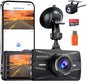 Black / Black - 4k Dual Dash Cam With 64g Card