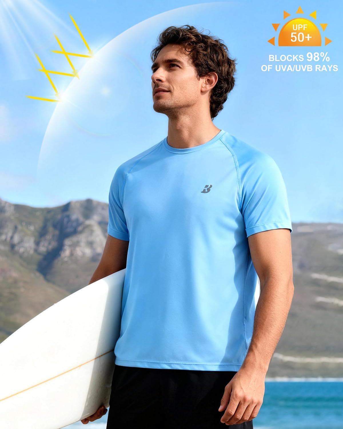 Roadbox Men's Rash Guard Short Sleeve: A Game-Changer for Outdoor Enthusiasts