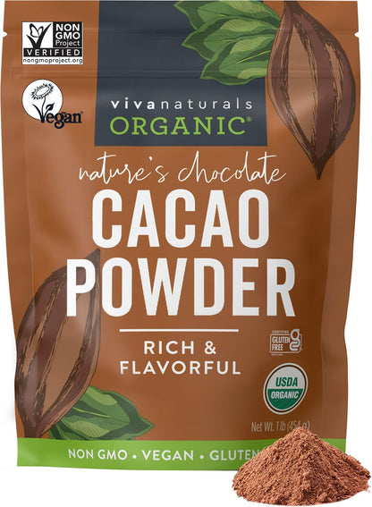 Cacao Powder1 Pound (Pack of 1)