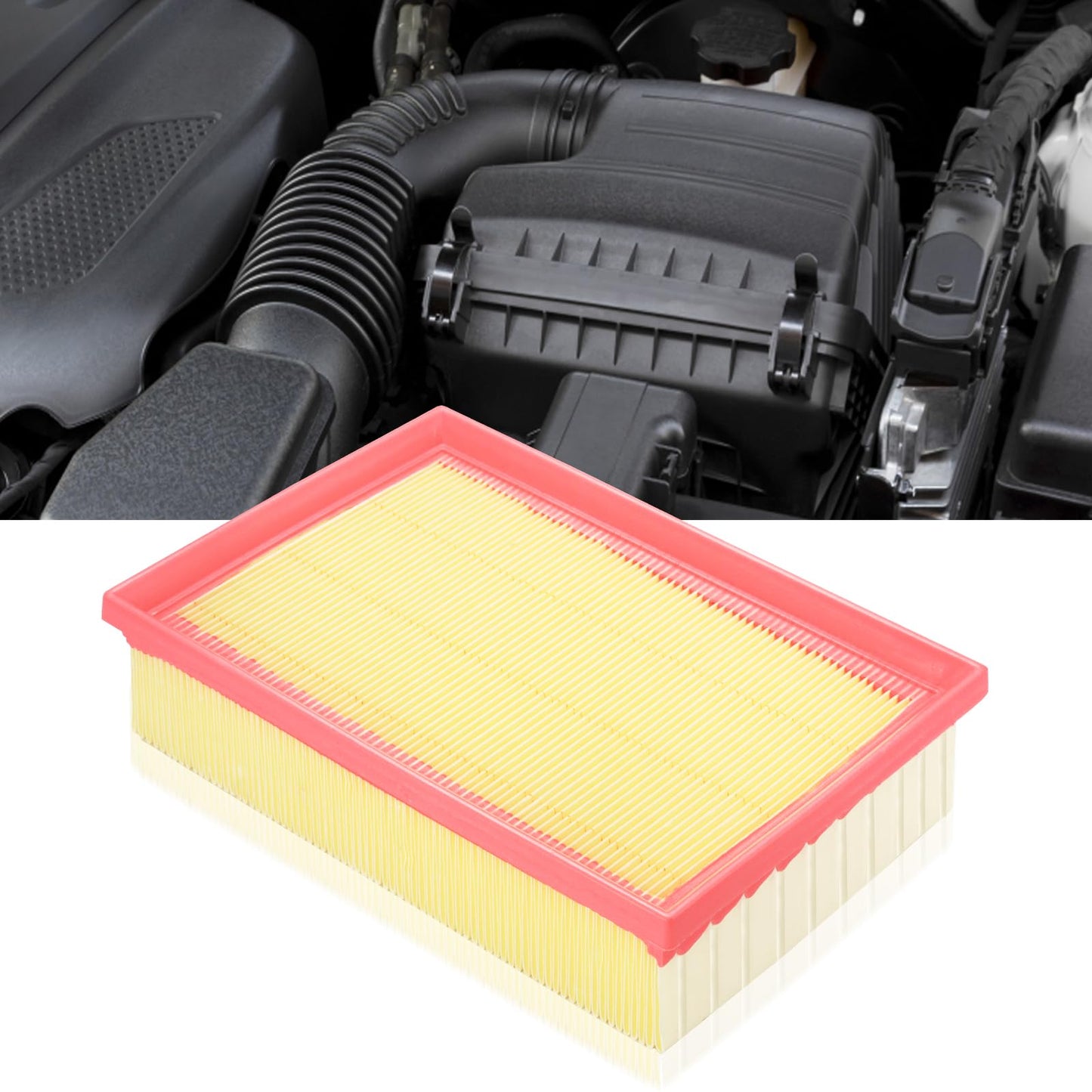 CA10262 Engine Air Filter Fit Ford Expedition/F150/F250/F350 (2007-2021) & Lincoln Navigator Replaces FA1883, 7C3Z9601A, A35642