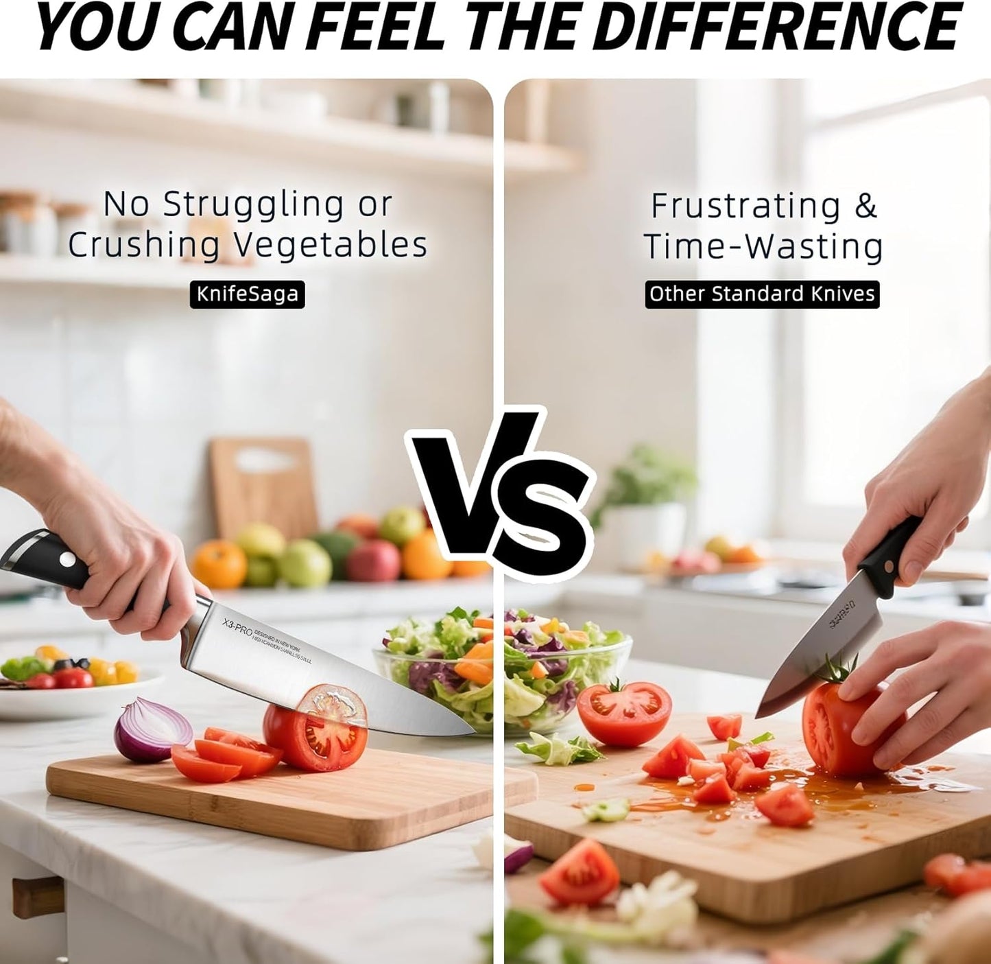 KnifeSaga Knife Set: A Game-Changer for Home Cooks and Professional Chefs