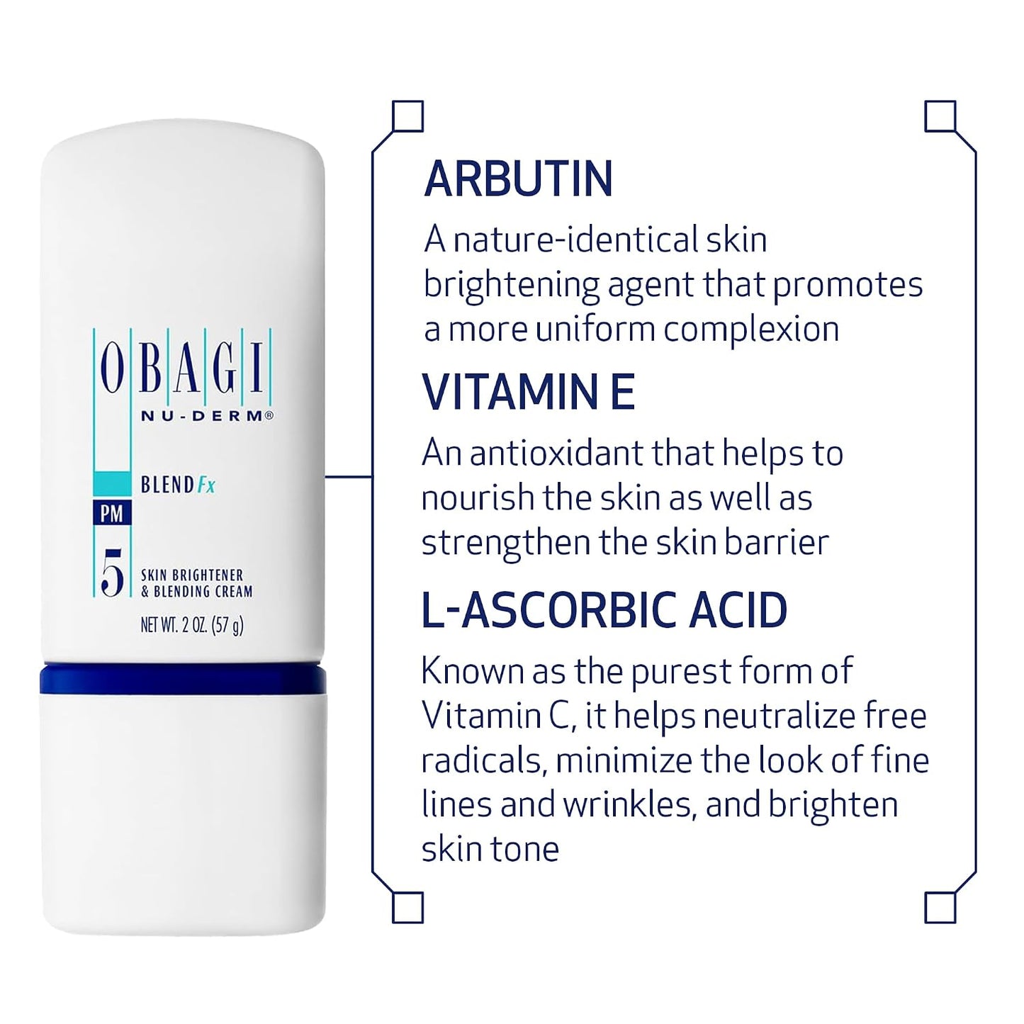 Obagi Medical Nu-Derm Hyperpigmentation Essentials with Clear Fx Cream, Blend Fx Night Cream, & Exfoderm Forte Exfoliator – Brightening & Exfoliating Hyperpigmentation Regimen