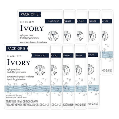 Ivory Original 24-Count: Bath Size Bars 4 Oz