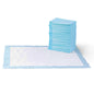 Amazon Basics Leak-Proof Dog and Puppy Potty Training Pee Pads with Quick-Dry 5-Layer Super Absorbent Design for Housebreaking, Regular Size 22x22", Blue & White, 150 Count