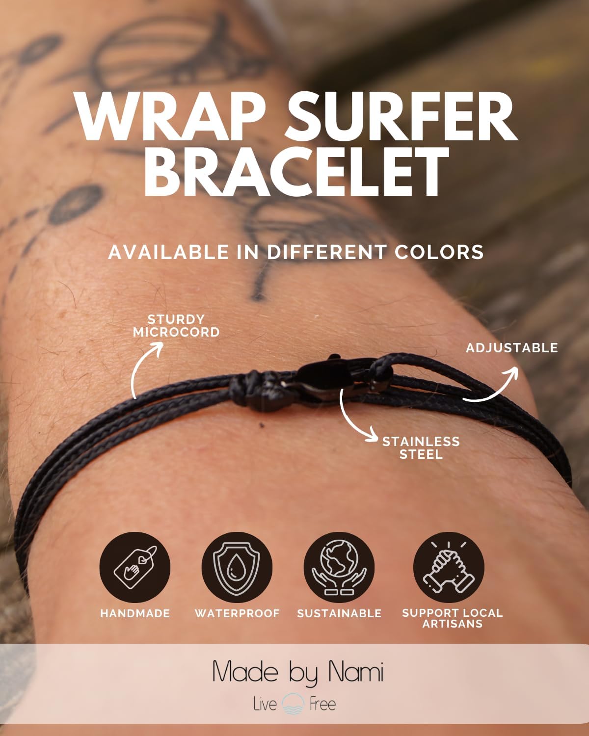 Made by Nami Nautical Rope Bracelet for Men: A Durable and Stylish Accessory