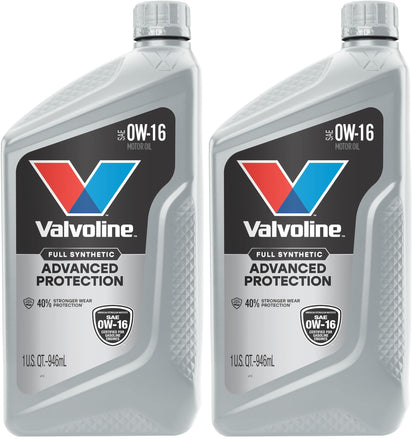 Valvoline Advanced Full Synthetic SAE 0W-20 Motor Oil 5 QT