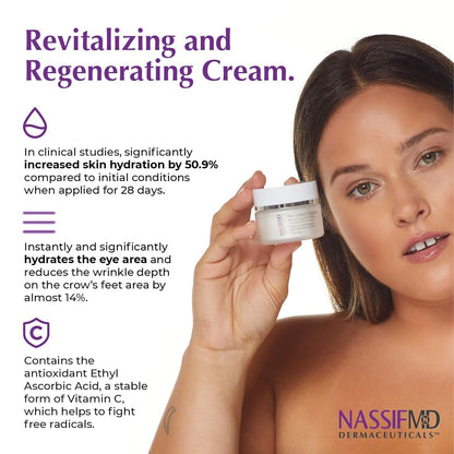 NASSIFMD Peri-Orbital Eye Cream and Pure Hydration Night Cream Bundle