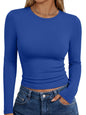 Trendy Queen Womens Long Sleeve T Shirts Fall Fashion Basic Y2K Tops 2026