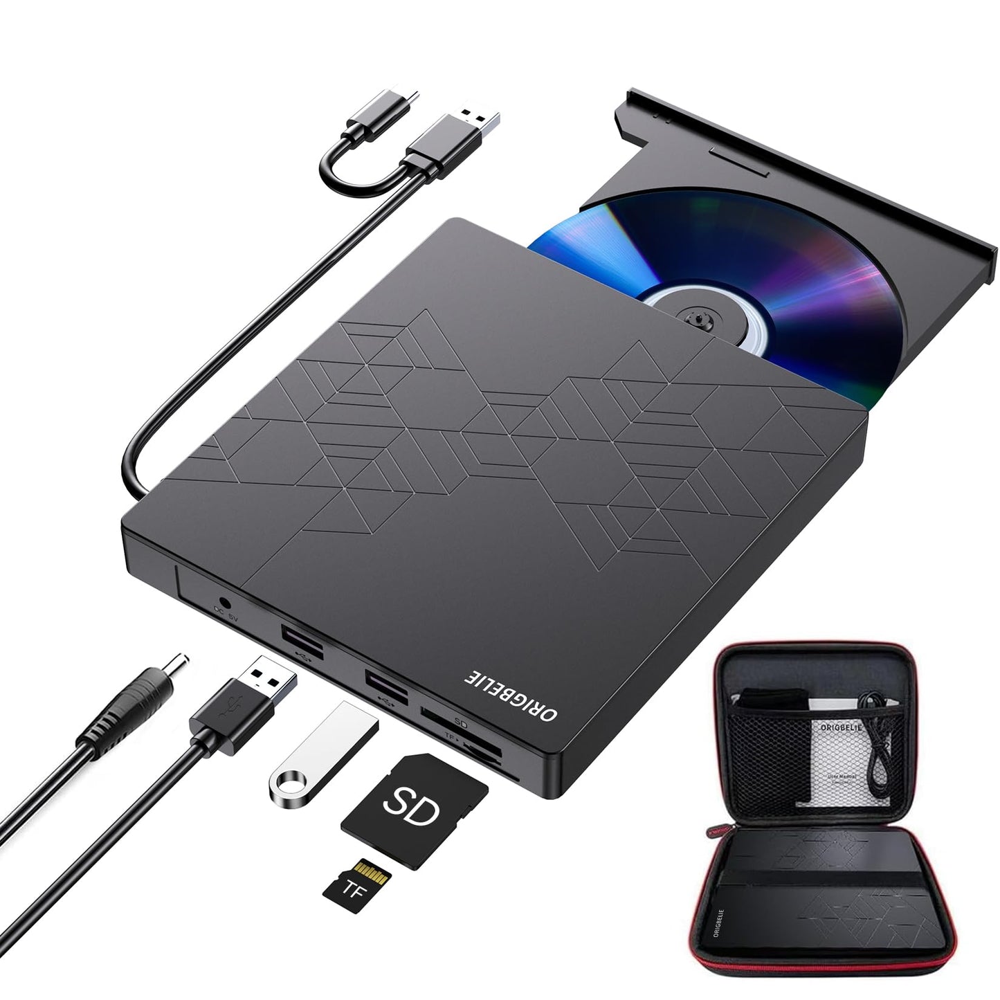 6 in 1 with Carrying Case