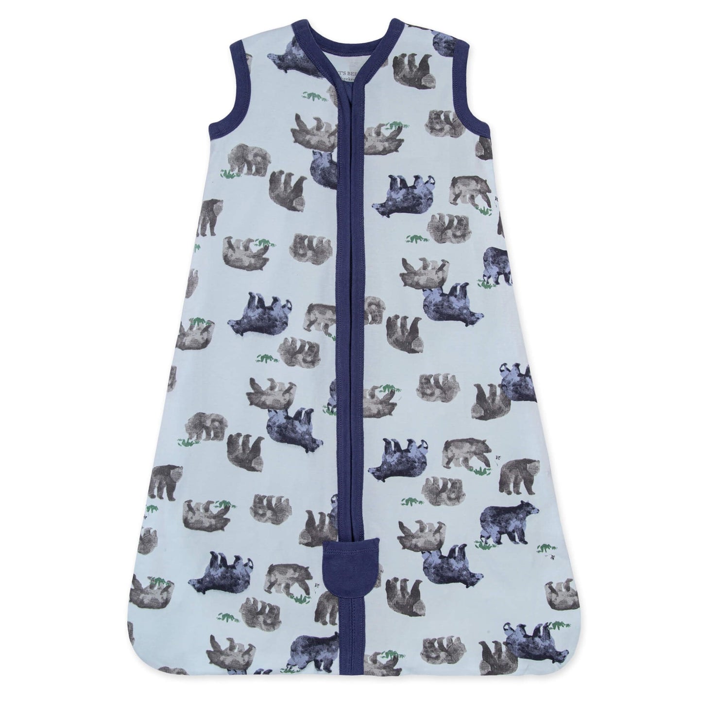 Burt's Bees Baby Infant Wearable Blanket, Organic Cotton Unisex Beekeeper - Light Weight 0.5 TOG or Medium Weight 1.5 TOG