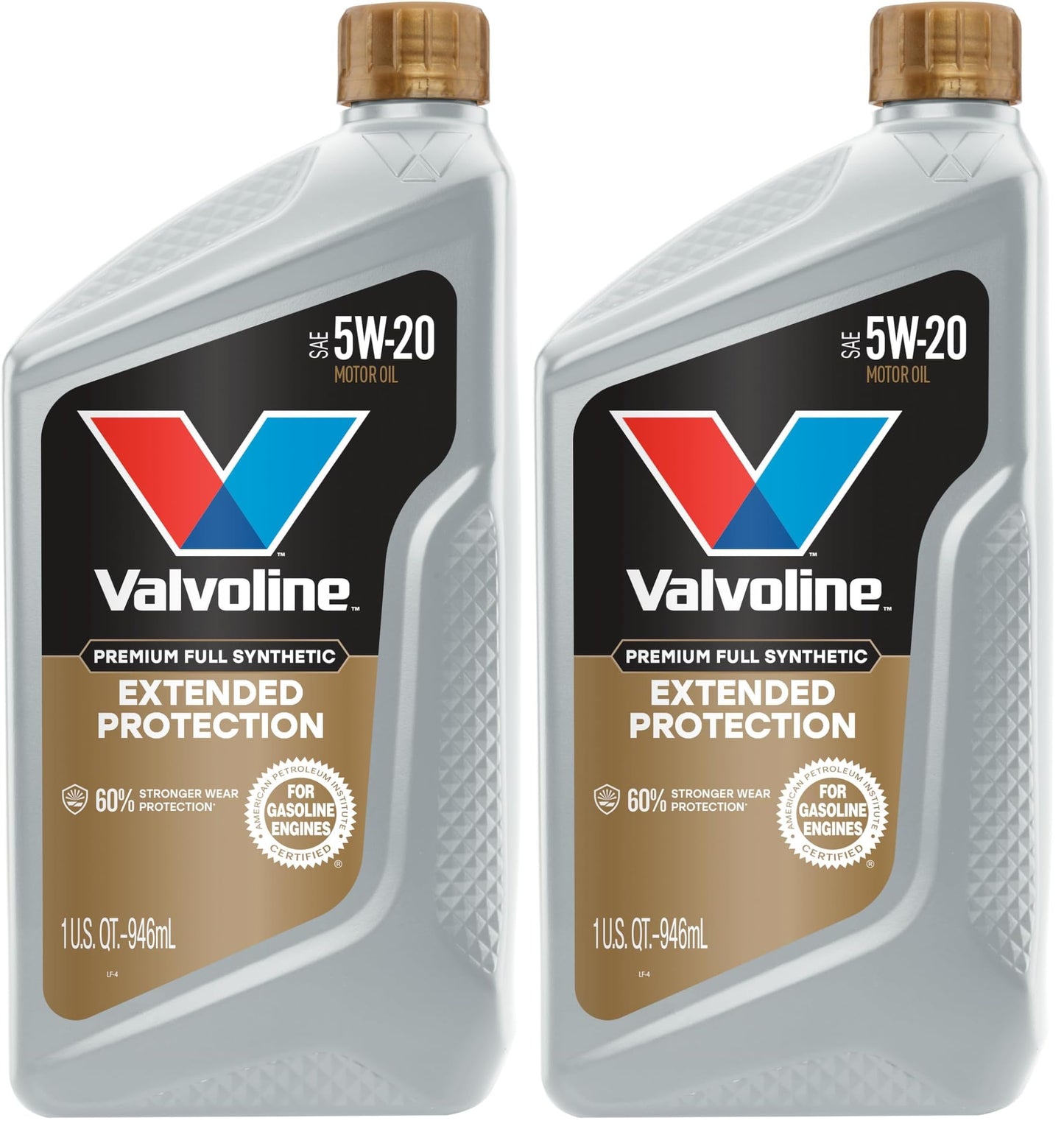 Valvoline Advanced Full Synthetic SAE 0W-20 Motor Oil 5 QT