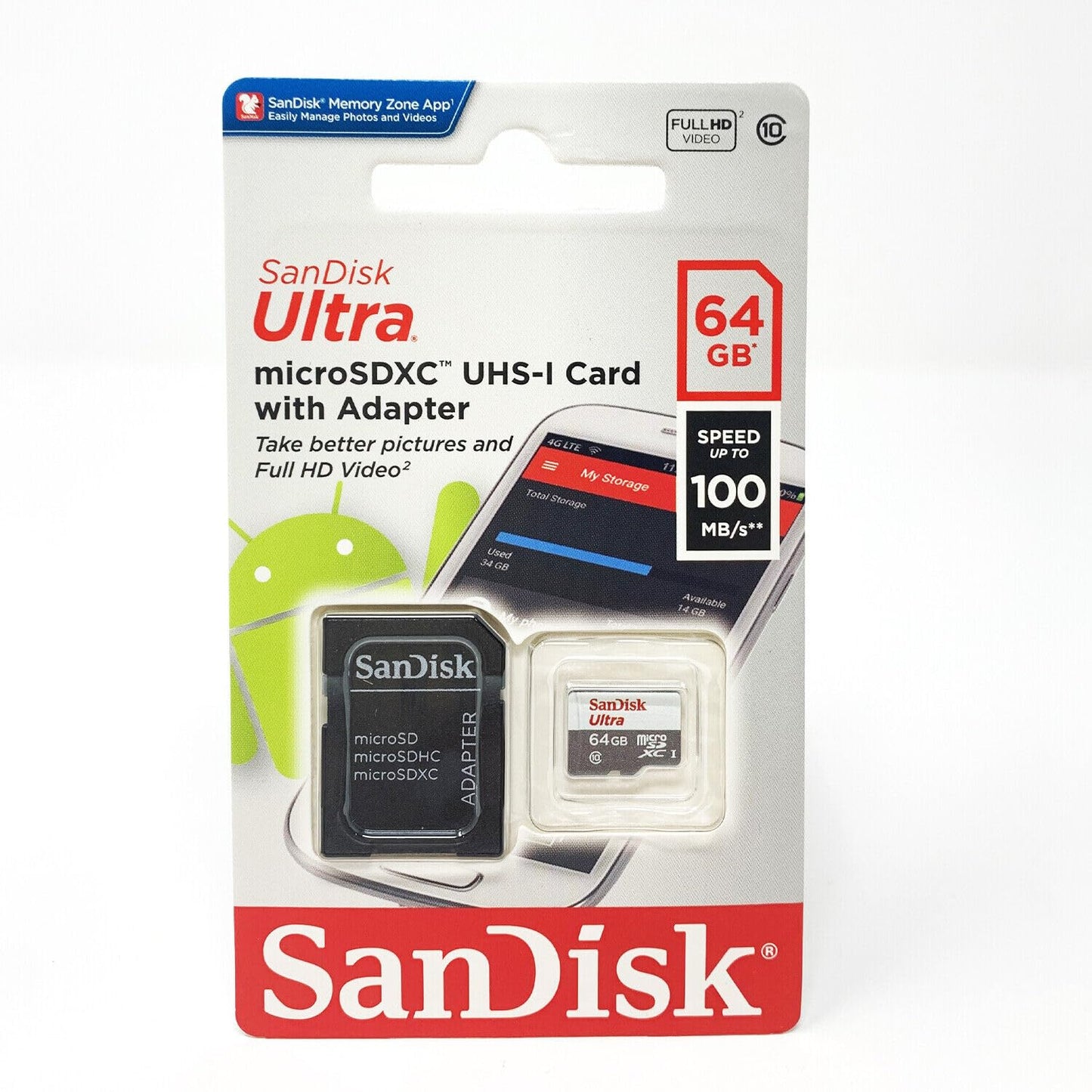 "Made for Amazon" SanDisk 128 GB micro SD Speicherkarte für Fire Tablets und Fire TV