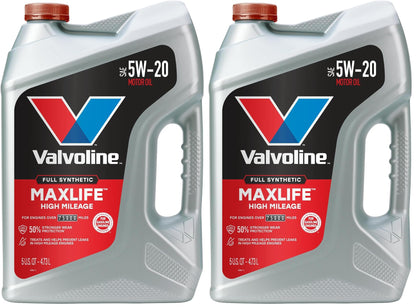Valvoline MaxLife High Mileage 5W-30 Synthetic Blend Motor Oil 5 Quart