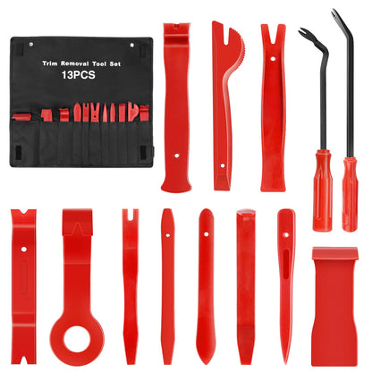 GOOACC 5PCS Auto Trim Removal Tool Kit No-Scratch Pry Tool Kit for Car Door Clip Panel & Audio Dashboard Dismantle -5PCS
