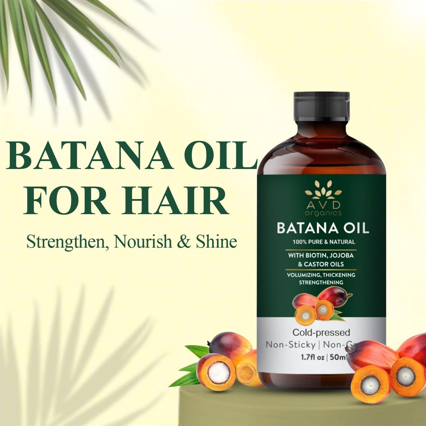 AVD Organics Rosmarinöl für Haarwachstum & Kopfhaut | Mit Biotin angereichert | Haarstärkend, pflegend und voluminös | Mit Jojoba- & Rizinusöl angereichert | GVO-frei 120ml