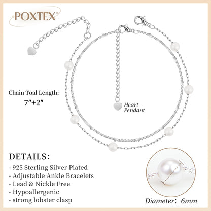 Goldarmbänder für Frauen Stapel Nicht Anlaufen, 14K Vergoldete Stapelbare Armbänder Set für Frauen Trendy, Wasserdicht Einfacher Schmuck Sets Geschenke Inklusive Perlen-/Kuban-/Büroklammer-/Fischgräten-/Seilglieder-Kette, Modeaccessoires