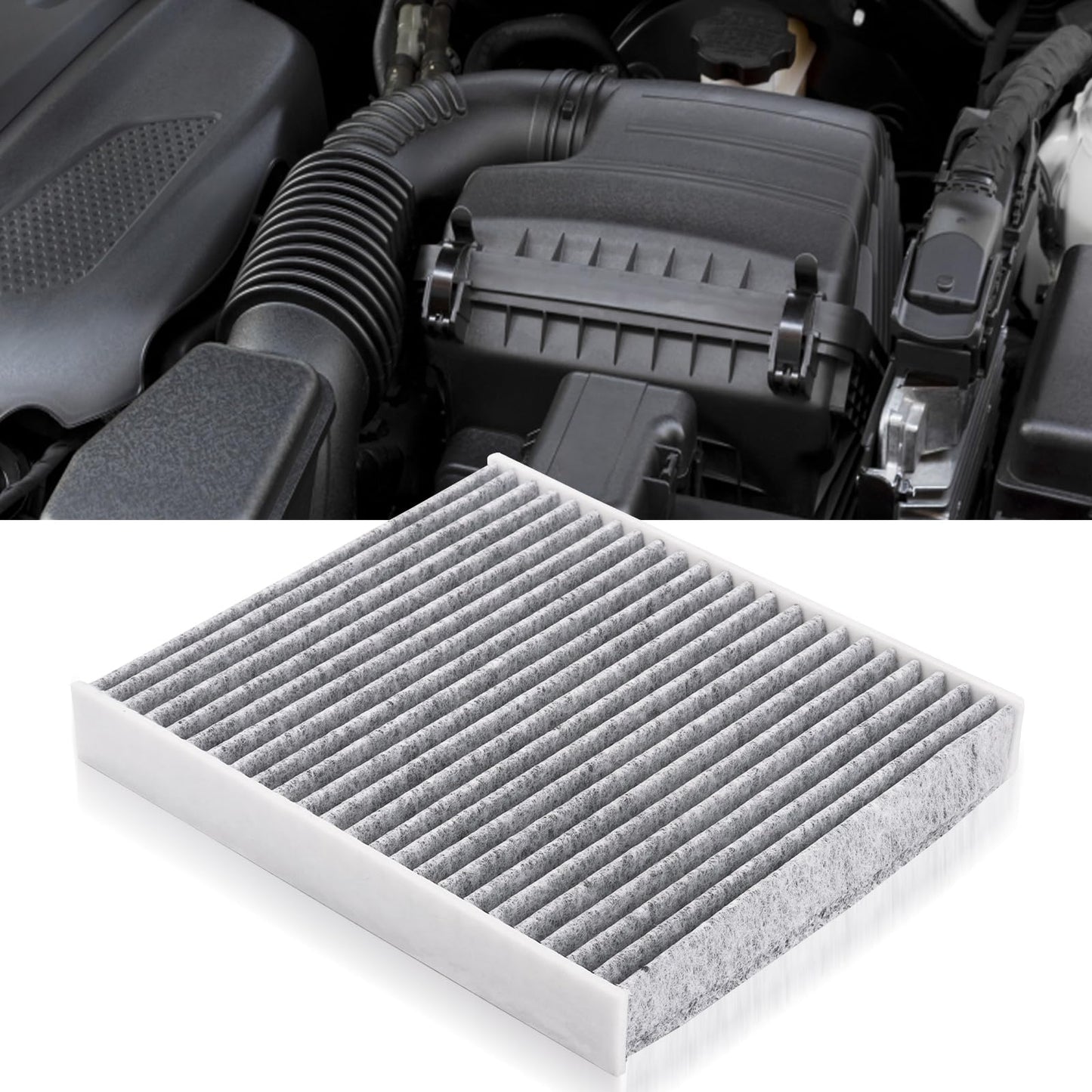 CA10262 Engine Air Filter Fit Ford Expedition/F150/F250/F350 (2007-2021) & Lincoln Navigator Replaces FA1883, 7C3Z9601A, A35642